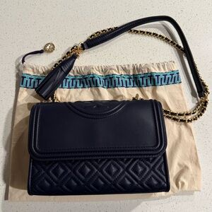 Tory Burch Fleming Quilted Shoulder Bag